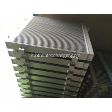 Scambiatori di calore a piastre in alluminio per compressore d&#39;aria